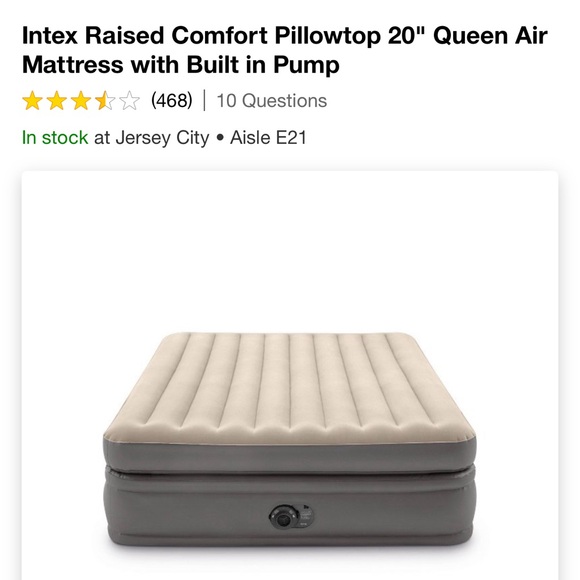 INTEX AIR MATTRESS - Picture 2 of 2